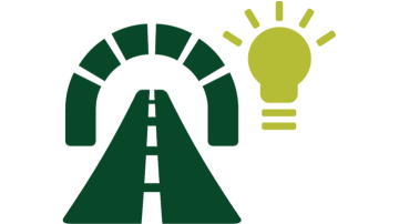 TunneLogic da Philips Lighting: um sistema de controlo de túneis completo para iluminação LED inteligente de túneis, incluindo iluminação de orientação