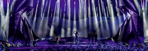 Em palco