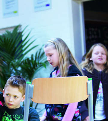 Iluminação das salas de aula na Baixa Áustria com a Schoolvision da Iluminação Philips