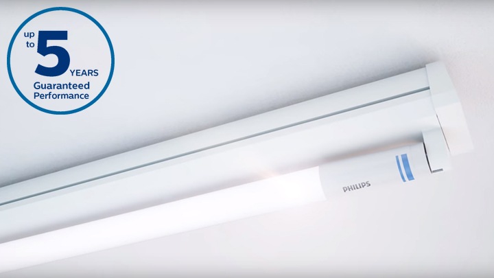 Substituição LED sem complicações para lâmpadas fluorescentes T5