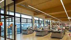 Iluminação Philips cria um ambiente acolhedor no Spar, Viena, Áustria