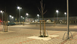 Criar um parque de estacionamento mais seguro com a luz branca Philips