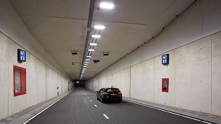 Controlo de túnel