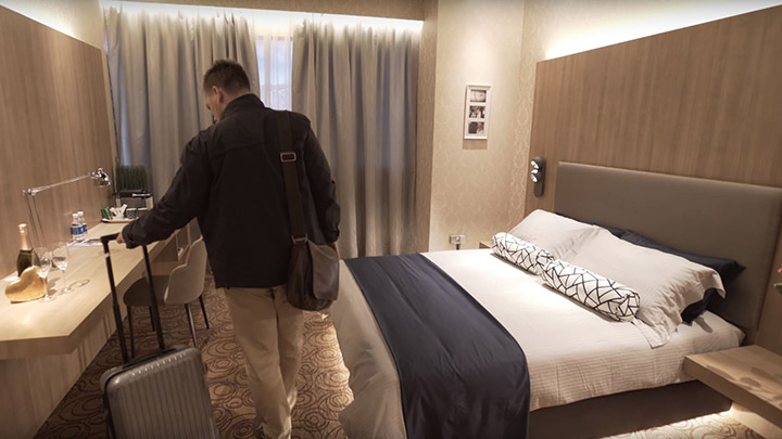 Sistema de controlo de quartos de hóspedes RoomFlex para hotéis da Philips Lighting