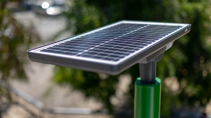 Iluminação Solar exterior